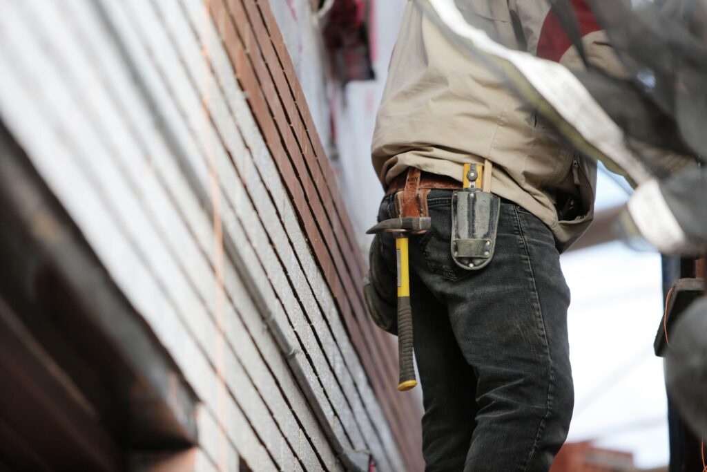 handyman performing maintenance checklist